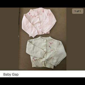 Baby girls 2 cardigan lot